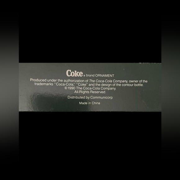 Vintage Lot 2 90s Coca Cola Christmas Ornaments Trim A Tree Santa Tins - Picture 6 of 9